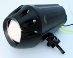 Scheinwerfer Conical ONE schwarz, Fern-und Abblendlicht - Hauptscheinwerfer