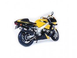 Endtopf BOS oval Carbon Suzuki GSX-R 600/750 SRAD