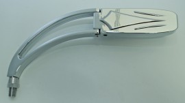Spiegel Chopper STURGIS 2, links, Alu verchromt