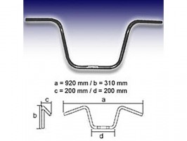 Lenker FEHLING - APE Hanger Middle 1 Zoll H31,schwarz
