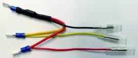 Widerstand m. breitem Stecker, f. R&Atilde;&OElig;cklicht LEDer