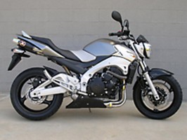 Auspuff IXIL Under Seat Conical links Suzuki GSR 600