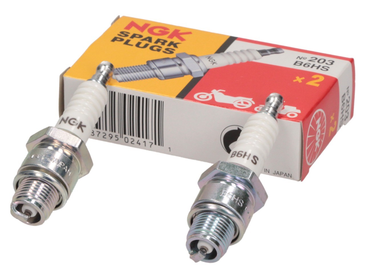 Zündkerze NGK B6HS - 2 Stk. » HERCULES PRIMA 5 25 PRIMA 5N 25 PRIMA 5S ...