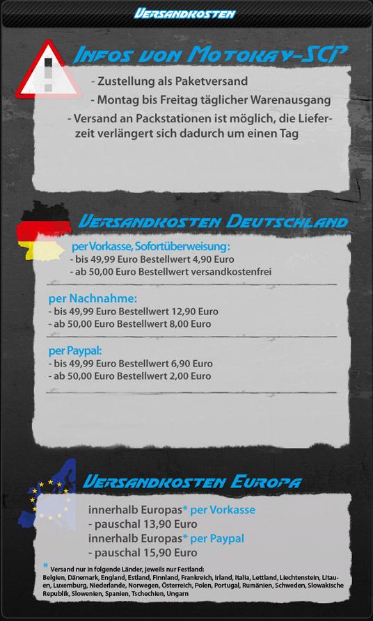 Versandkosten Versandkosten